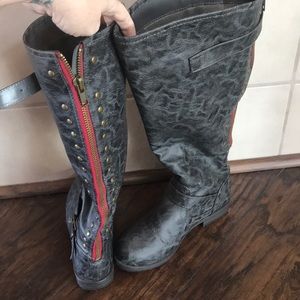 Extra wide calf boots